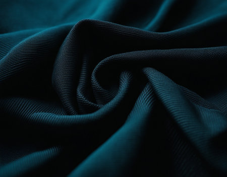 Professional designer background with expensive dark silk and fabric. Background for product presentations. High quality illustrationの素材