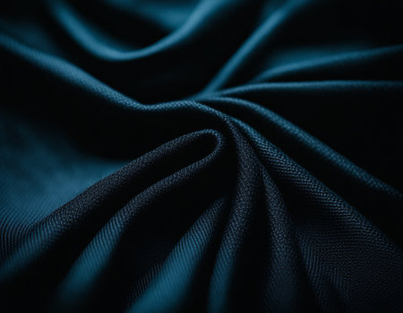Professional designer background with expensive dark silk and fabric. Background for product presentations. High quality illustrationの素材