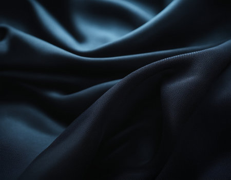 Professional designer background with expensive dark silk and fabric. Background for product presentations. High quality illustrationの素材