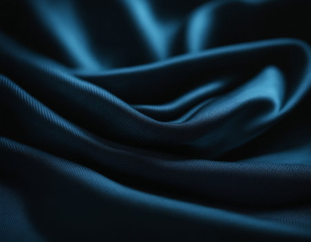 Professional designer background with expensive dark silk and fabric. Background for product presentations. High quality illustrationの素材