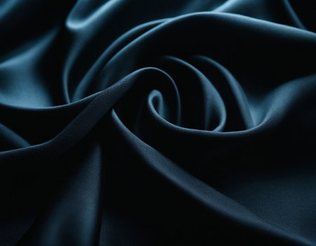 Professional designer background with expensive dark silk and fabric. Background for product presentations. High quality illustrationの素材