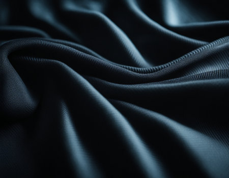 Professional designer background with expensive dark silk and fabric. Background for product presentations. High quality illustrationの素材