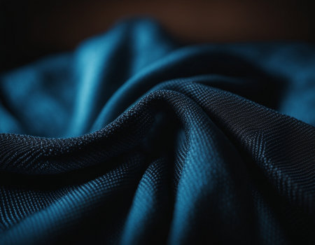 Professional designer background with expensive dark silk and fabric. Background for product presentations. High quality illustrationの素材