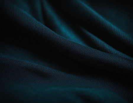 Professional designer background with expensive dark silk and fabric. Background for product presentations. High quality illustrationの素材