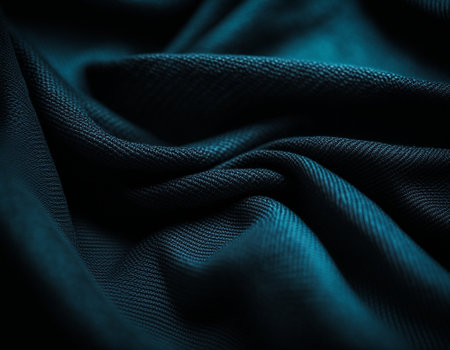 Professional designer background with expensive dark silk and fabric. Background for product presentations. High quality illustrationの素材