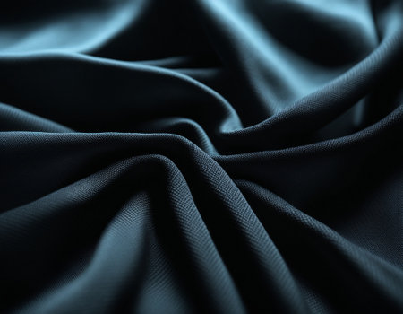 Professional designer background with expensive dark silk and fabric. Background for product presentations. High quality illustrationの素材