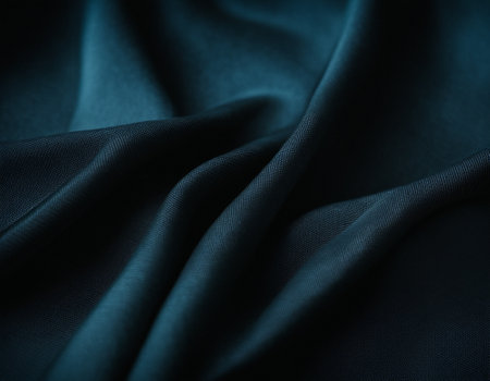 Professional designer background with expensive dark silk and fabric. Background for product presentations. High quality illustrationの素材