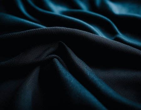 Professional designer background with expensive dark silk and fabric. Background for product presentations. High quality illustrationの素材