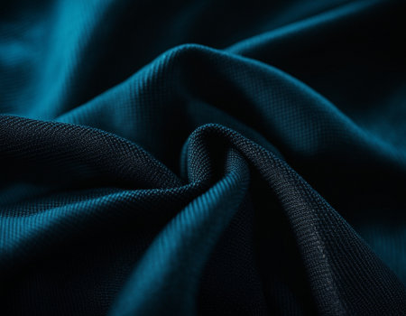 Professional designer background with expensive dark silk and fabric. Background for product presentations. High quality illustrationの素材