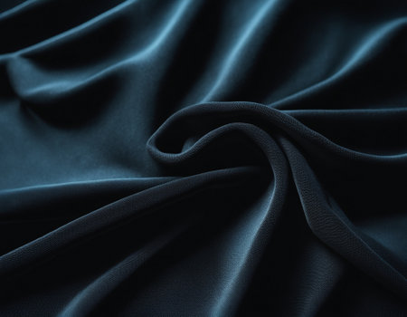 Professional designer background with expensive dark silk and fabric. Background for product presentations. High quality illustrationの素材