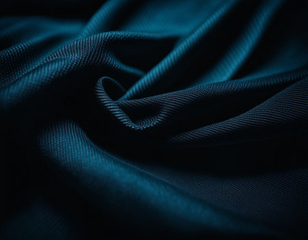 Professional designer background with expensive dark silk and fabric. Background for product presentations. High quality illustrationの素材