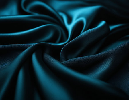 Professional designer background with expensive dark silk and fabric. Background for product presentations. High quality illustrationの素材