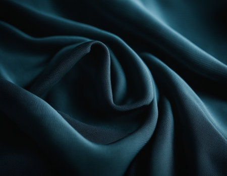 Professional designer background with expensive dark silk and fabric. Background for product presentations. High quality illustrationの素材