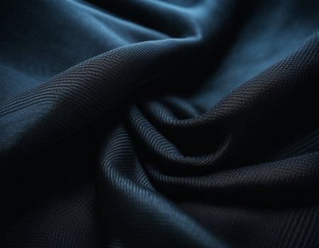 Professional designer background with expensive dark silk and fabric. Background for product presentations. High quality illustrationの素材