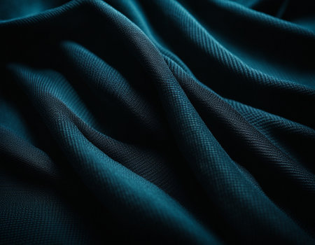 Professional designer background with expensive dark silk and fabric. Background for product presentations. High quality illustrationの素材
