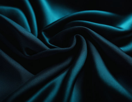 Professional designer background with expensive dark silk and fabric. Background for product presentations. High quality illustrationの素材