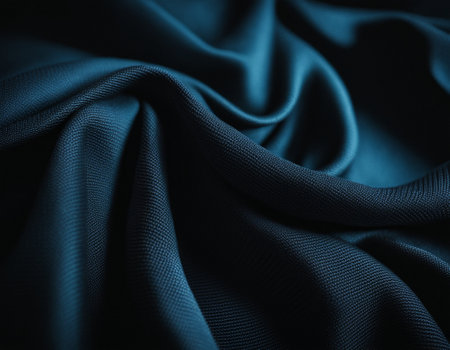 Professional designer background with expensive dark silk and fabric. Background for product presentations. High quality illustrationの素材