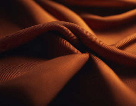 Professional designer background with expensive dark silk and fabric. Background for product presentations. High quality illustrationの素材