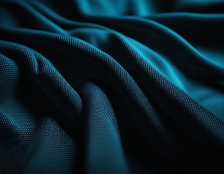 Professional designer background with expensive dark silk and fabric. Background for product presentations. High quality illustrationの素材