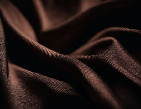 Professional designer background with expensive dark silk and fabric. Background for product presentations. High quality illustrationの素材