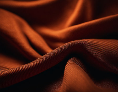 Professional designer background with expensive dark silk and fabric. Background for product presentations. High quality illustrationの素材