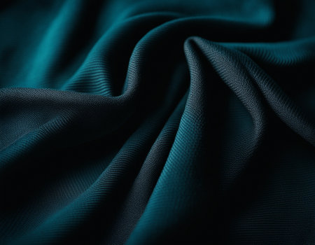 Professional designer background with expensive dark silk and fabric. Background for product presentations. High quality illustrationの素材