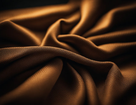 Professional designer background with expensive dark silk and fabric. Background for product presentations. High quality illustrationの素材