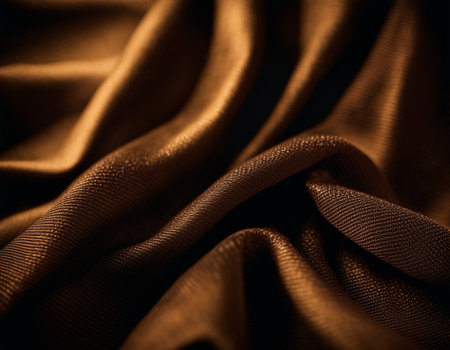 Professional designer background with expensive dark silk and fabric. Background for product presentations. High quality illustrationの素材