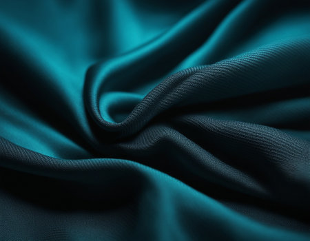 Professional designer background with expensive dark silk and fabric. Background for product presentations. High quality illustrationの素材