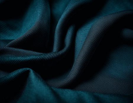 Professional designer background with expensive dark silk and fabric. Background for product presentations. High quality illustrationの素材