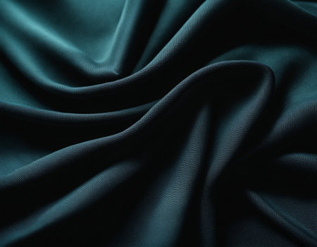 Professional designer background with expensive dark silk and fabric. Background for product presentations. High quality illustrationの素材