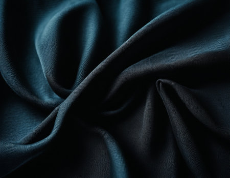 Professional designer background with expensive dark silk and fabric. Background for product presentations. High quality illustrationの素材
