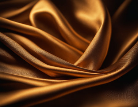 Professional designer background with expensive dark silk and fabric. Background for product presentations. High quality illustrationの素材