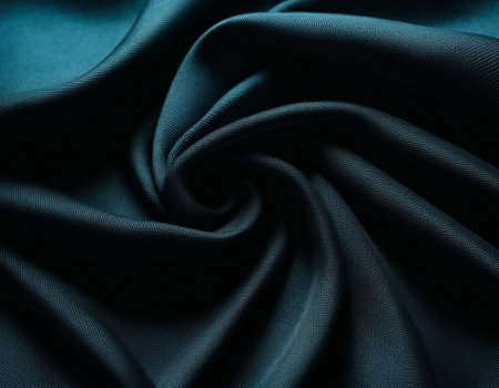 Professional designer background with expensive dark silk and fabric. Background for product presentations. High quality illustrationの素材