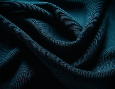 Professional designer background with expensive dark silk and fabric. Background for product presentations. High quality illustrationの素材