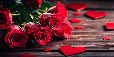 Beautiful background for Valentine's day. High quality illustrationの素材