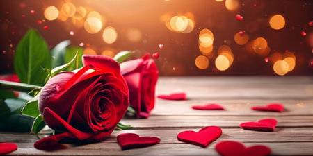Beautiful background for Valentine's day. High quality illustrationの素材
