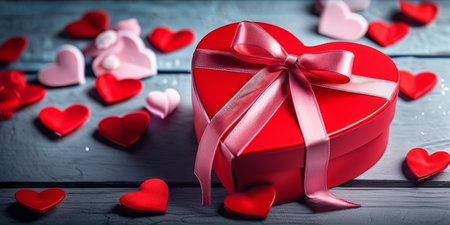 Beautiful background for Valentine's day. High quality illustrationの素材
