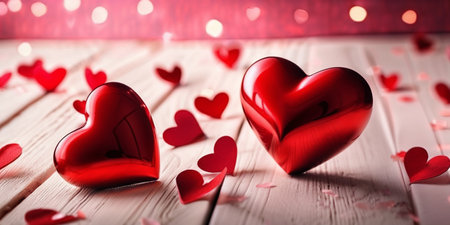 Beautiful background for Valentine's day. High quality illustrationの素材