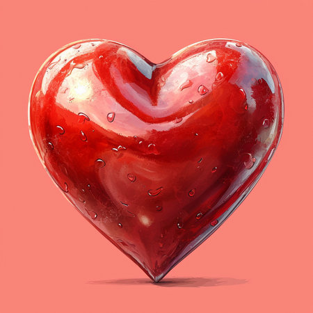 Colorful hearts pattern. Valentine's Day background. High quality photoの素材
