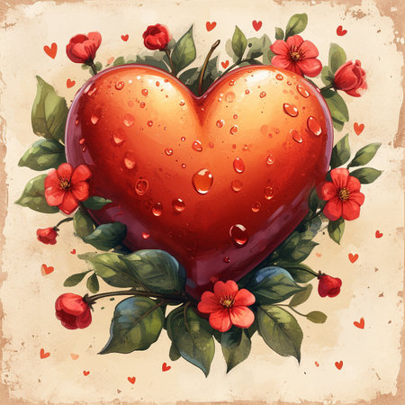 Colorful hearts pattern. Valentine's Day background. High quality photoの素材