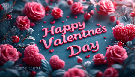 A wonderful festive background for Valentines day. High quality photoの素材