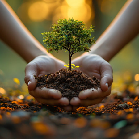 Support and care. A little magic and hope. Making the world a better place. High quality illustrationの素材