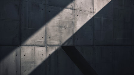 Dark photo with a minimalistic design. Architecture. High quality photoの素材