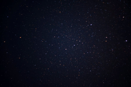 Night sky filled with countless bright stars. The vast expanse of space is beautifully displayed,...