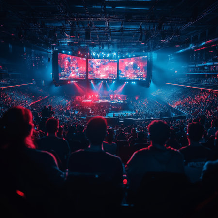 A bustling futuristic cityscape illuminated by neon lights and large digital screens, with a crowd of people walking through the streets, evoking a cyberpunk atmosphere and advanced technology.の素材