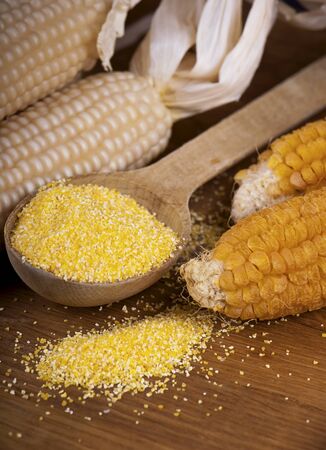 maize flourの写真素材