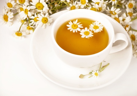 Chamomile teaの写真素材