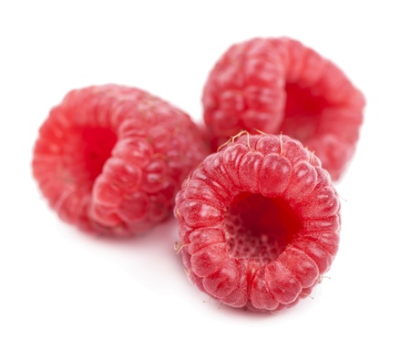 Ripe raspberries