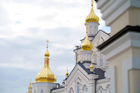 The church of Lavra in Pochaev, Ukraineの写真素材